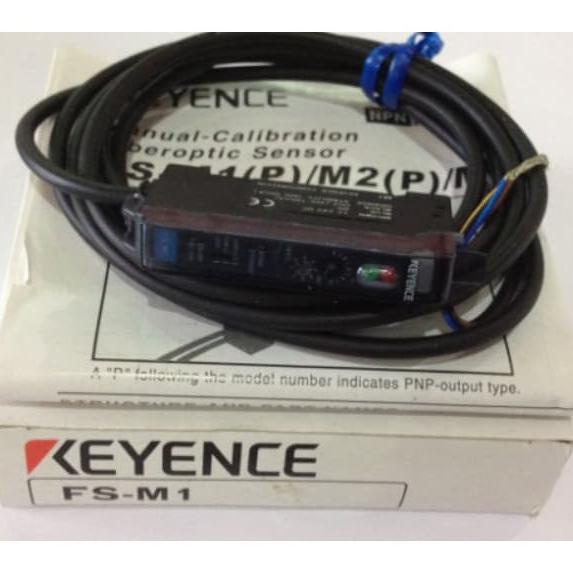 Jual ManualCalibration Fiberoptic Sensor Fiber Amplifier Npn Keyence FsM1 Shopee Indonesia