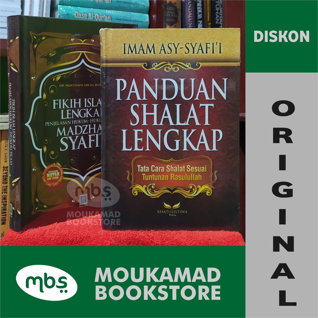 Jual PAKET BUKU FIKIH ISLAM LENGKAP MADZHAB SYAFII & PANDUAN SHALAT ...