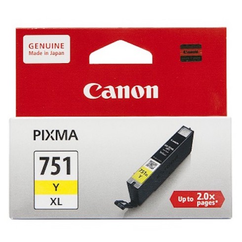 Canon Ink Cartridge CLI-751 Yellow XL (3)