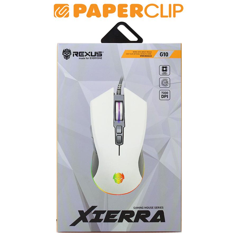 Jual MOUSE REXUS GAMING G10 RGB 7200 XIERRA | Shopee Indonesia