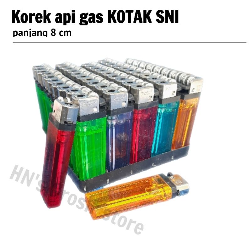 Jual Korek api gas SNI kotak bentuk mirip tokai grosir termurah ...