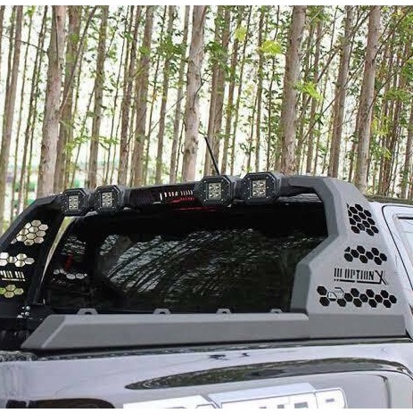 Jual ROLLBAR ROLL BAR OPTION X FORD RANGER TRITON HILUX DMAX | Shopee ...