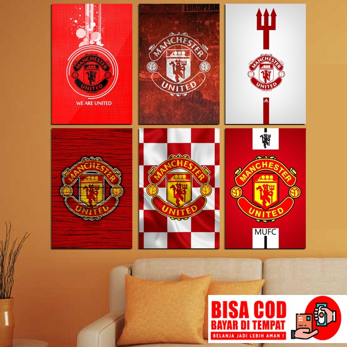 Jual Poster Manchester United | Wall Decor MU Edition | Hiasan Kamar ...