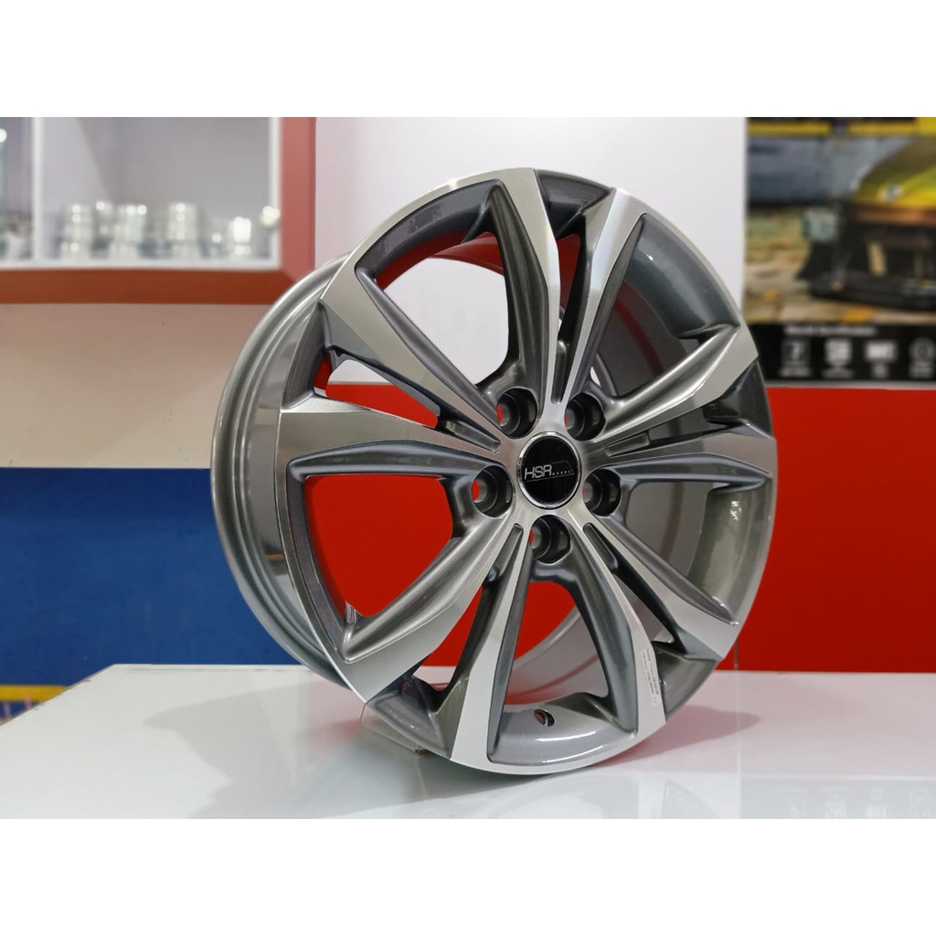 Jual velg mobil racing murah PUZZLE HSR R17X75 H5X114,3 ET40 GM/MF ...