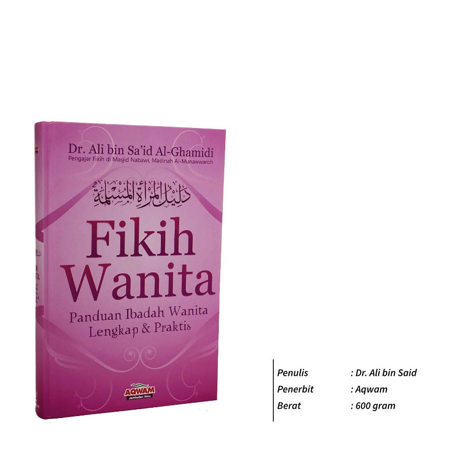 Jual Buku Fikih Wanita Panduan Ibadah Wanita Lengkap Dan Praktis Ali