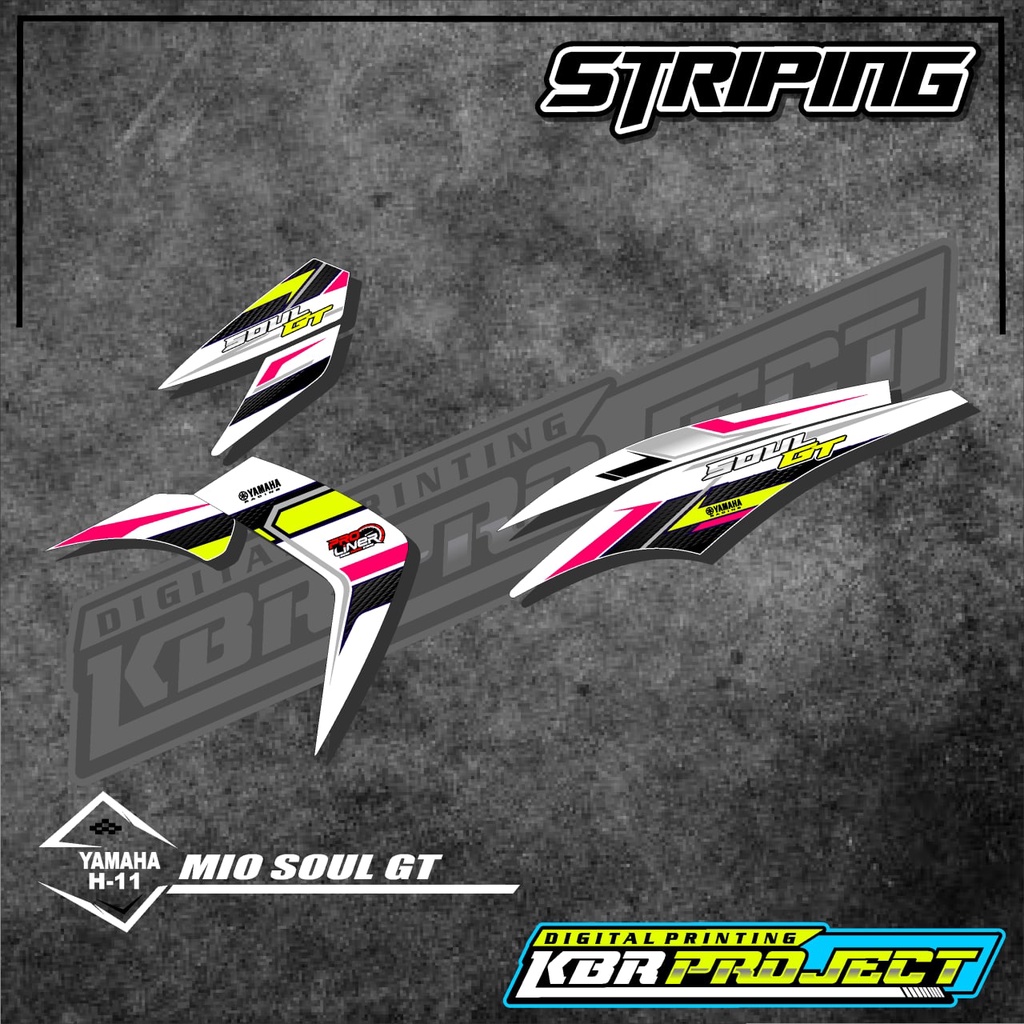 Jual [COD] Stiker MIO striping MIO SOUL GT motor YAMAHA motor sticker ...