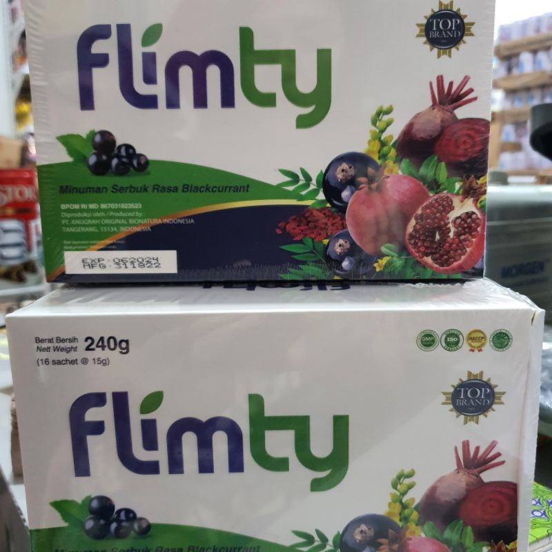 Jual Flimty fiber original isi 16 saset | Shopee Indonesia