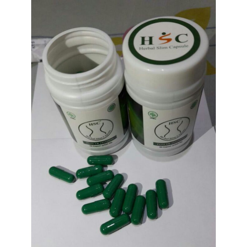 Jual Hsc Herbal Slim Capsule Asli Obat Pelangsing Badan Original