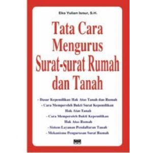 Jual Tata Cara Mengurus Surat Surat Rumah Dan Tanah Shopee Indonesia