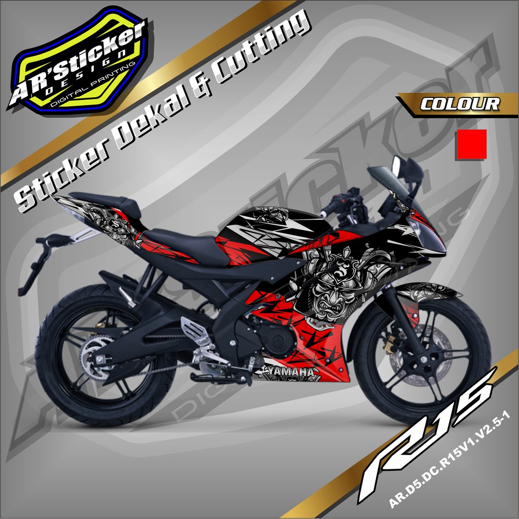 Jual Decal Stiker R15 V1-V2 Full Body - Decal sticker R15 V1-V2 disain ...