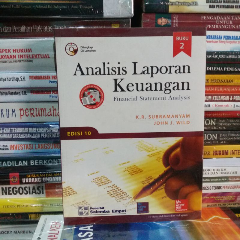 Jual ORIGINAL ANALISIS LAPORAN KEUANGAN - K R SUBRAMANYAM BUKU 2 EDISI ...