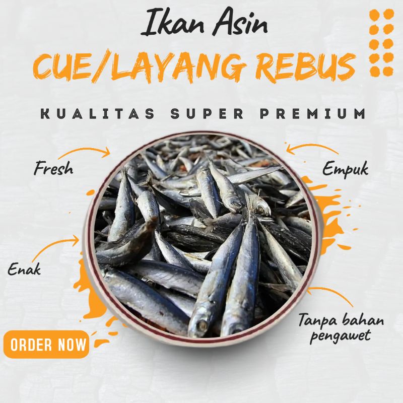 Jual Ikan Asin Cue Layang Rebus Kg Kualitas Super Premium Shopee