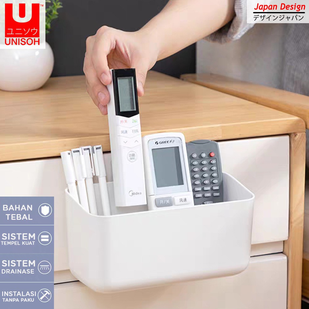 Jual UNISOH Storage Box / Rak Tempel Dinding | Shopee Indonesia