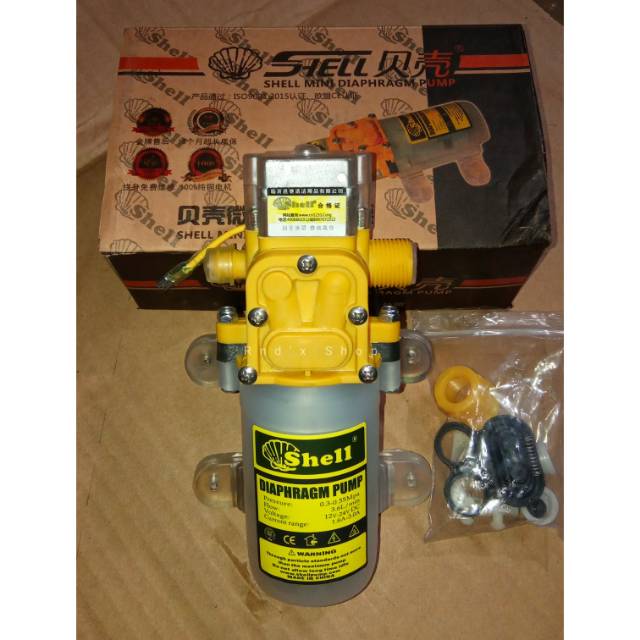Jual Pompa air DC 12 Volt Shell original | Shopee Indonesia