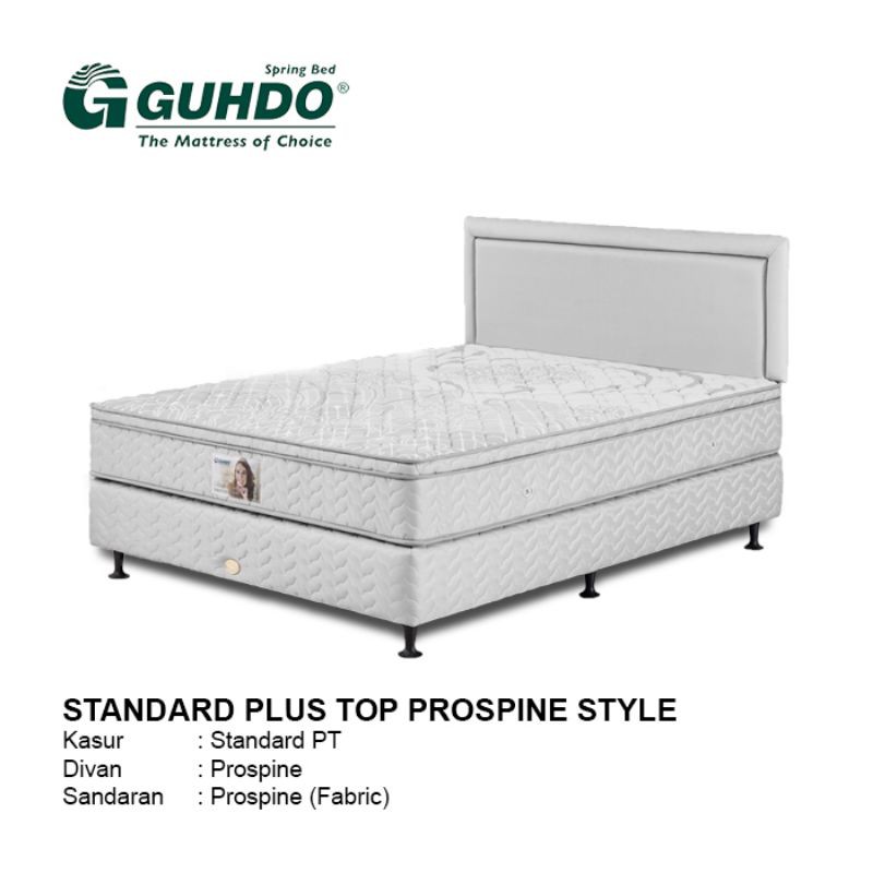 Jual GUHDO STANDART PLUSHTOP 1SET PROSPINE (DIVAN KAIN) | Shopee Indonesia