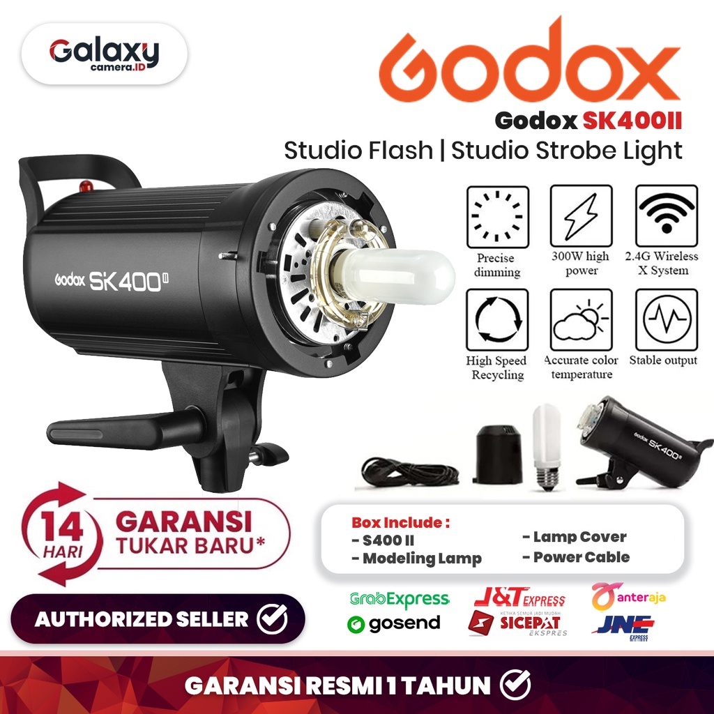Jual Godox SK400II Studio Flash | Godox SK400 II SK 400 II SK 400II ...