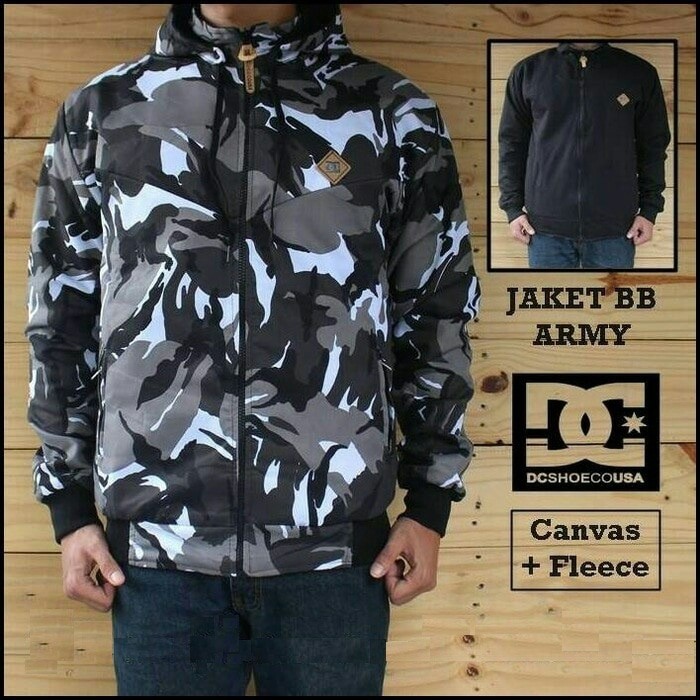 Jual Jaket Bulak Balik 2in1 Jaket Bb Camo Loreng Army Rusia Hitam