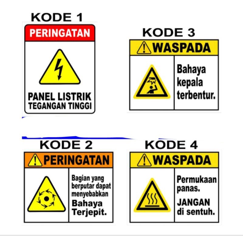 Jual STIKER WASPADA | Shopee Indonesia