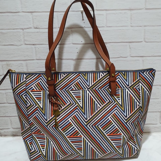 Jual Tas FOSSIL Rachel Tote Multi New Original Shopee Indonesia