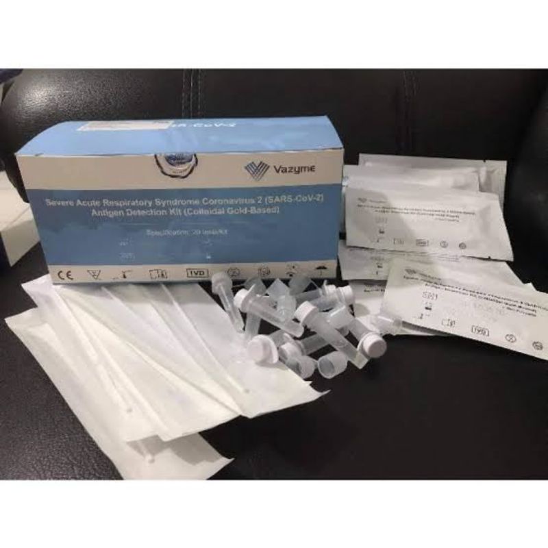 Jual VAZYME ALAT TEST SWAB 1 BOX ISI 20PCS ORI BALI | Shopee Indonesia