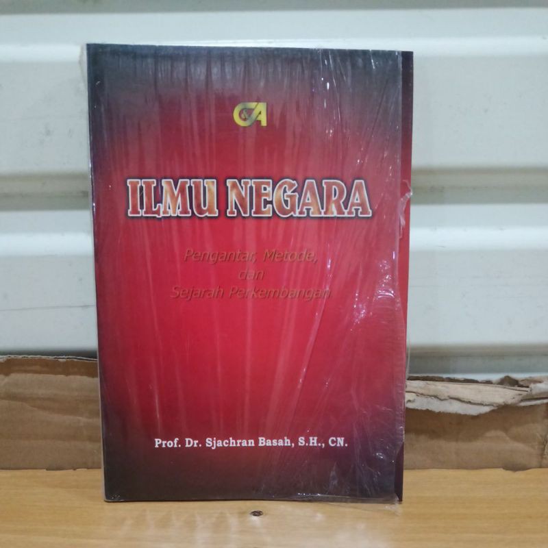 Jual Ilmu Negara Pengantar Metode Dan Sejarah Perkembangan | Shopee ...