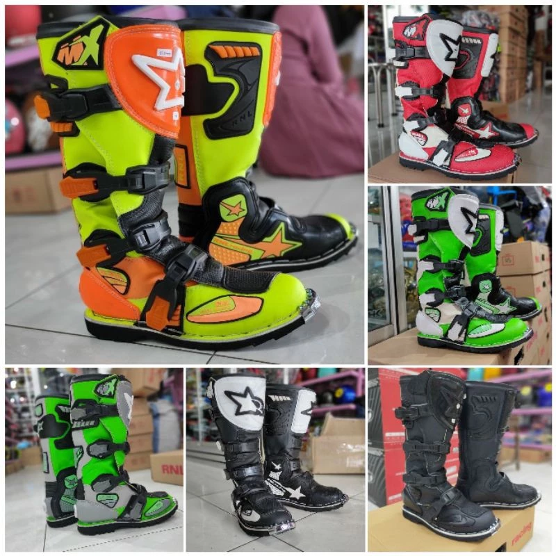 Boots MX Racing Stylish Safety