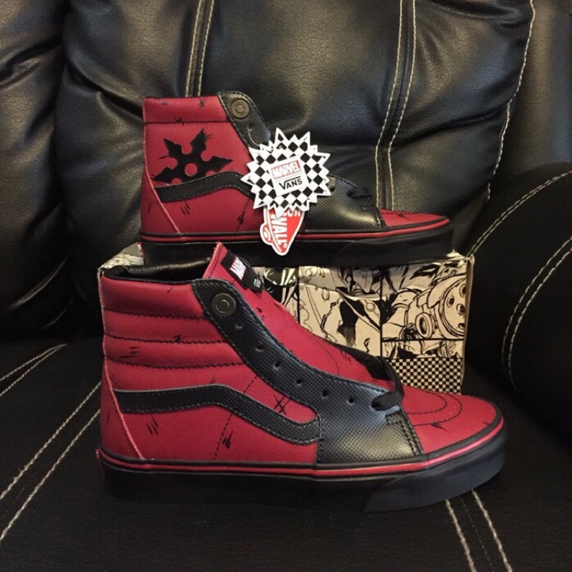 Deadpool giggled Vans