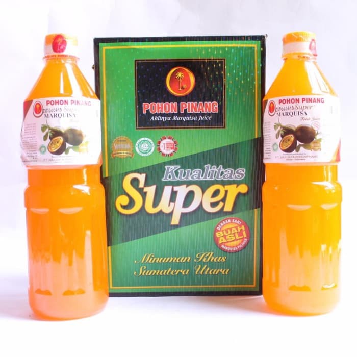 Jual Sirup Markisa Marquisa Pohon Pinang Super 1 Liter Khas Medan Shopee Indonesia 3849