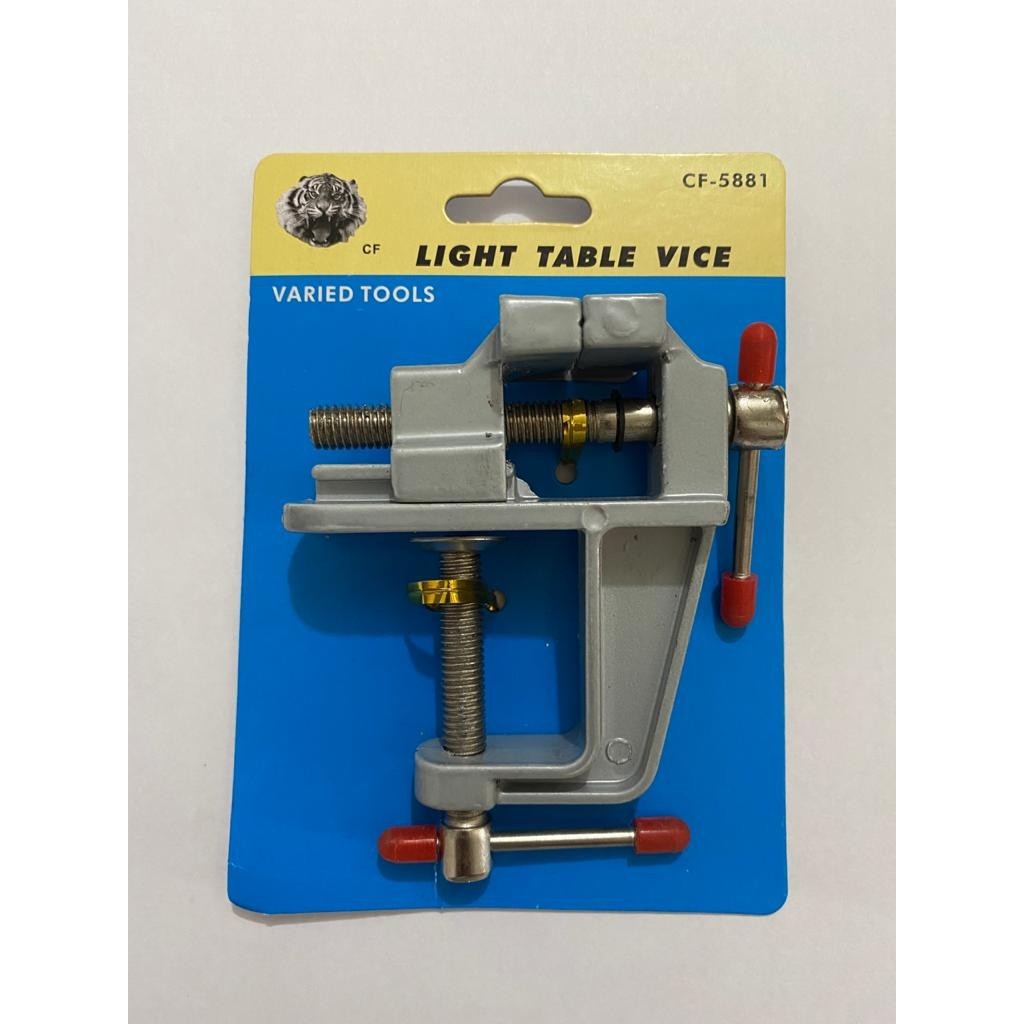 Jual Mini Vise Clamp Meja Klem Catok Vise Table Alumunium Penjepit