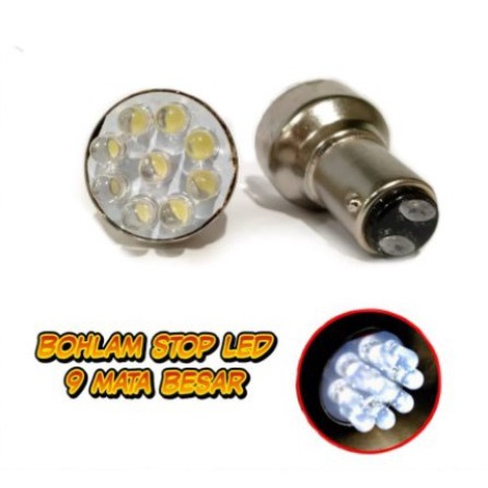 Jual DOP BOHLAMP STOP LED 9 MATA TITIK SUPER TERANG | Shopee Indonesia