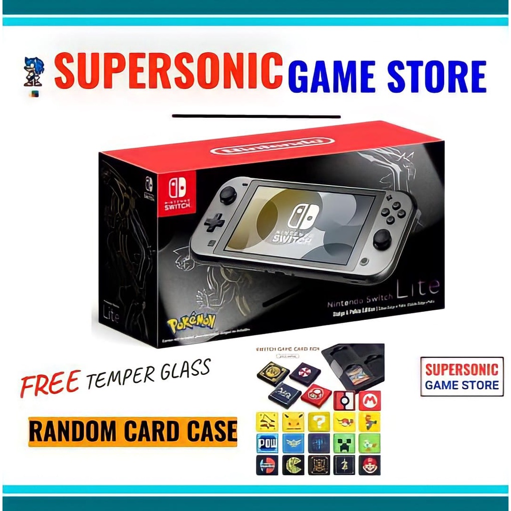 Jual Nintendo Switch Lite Pokemon Dialga & Palkia Edition Console