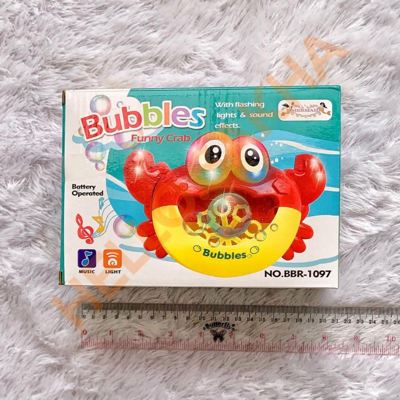 Bubbles sales funny crab