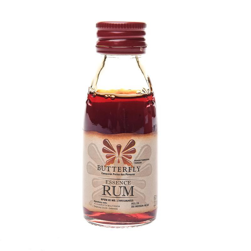 Jual BUTTERFLY RUM 60ML RUM ESSENCE RHUM ESSENCE KOEPOE RHUM