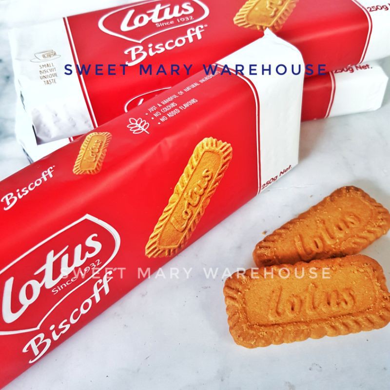 Jual Biskuit Lotus Biscoff Caramelised Biscuit 250gr | Shopee Indonesia