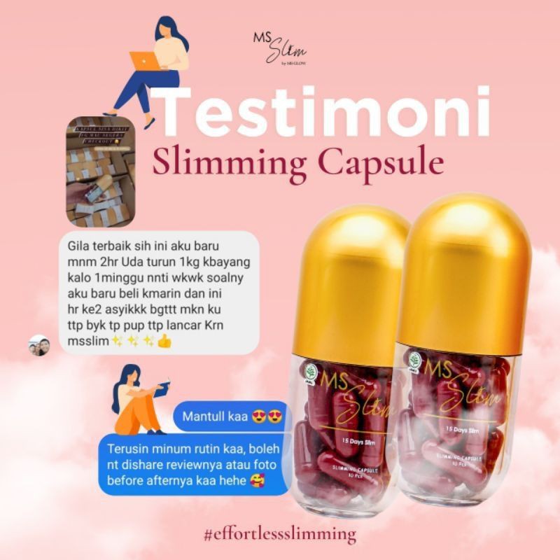 Jual Ms SLimming Capsule msglow Original Shopee Indonesia