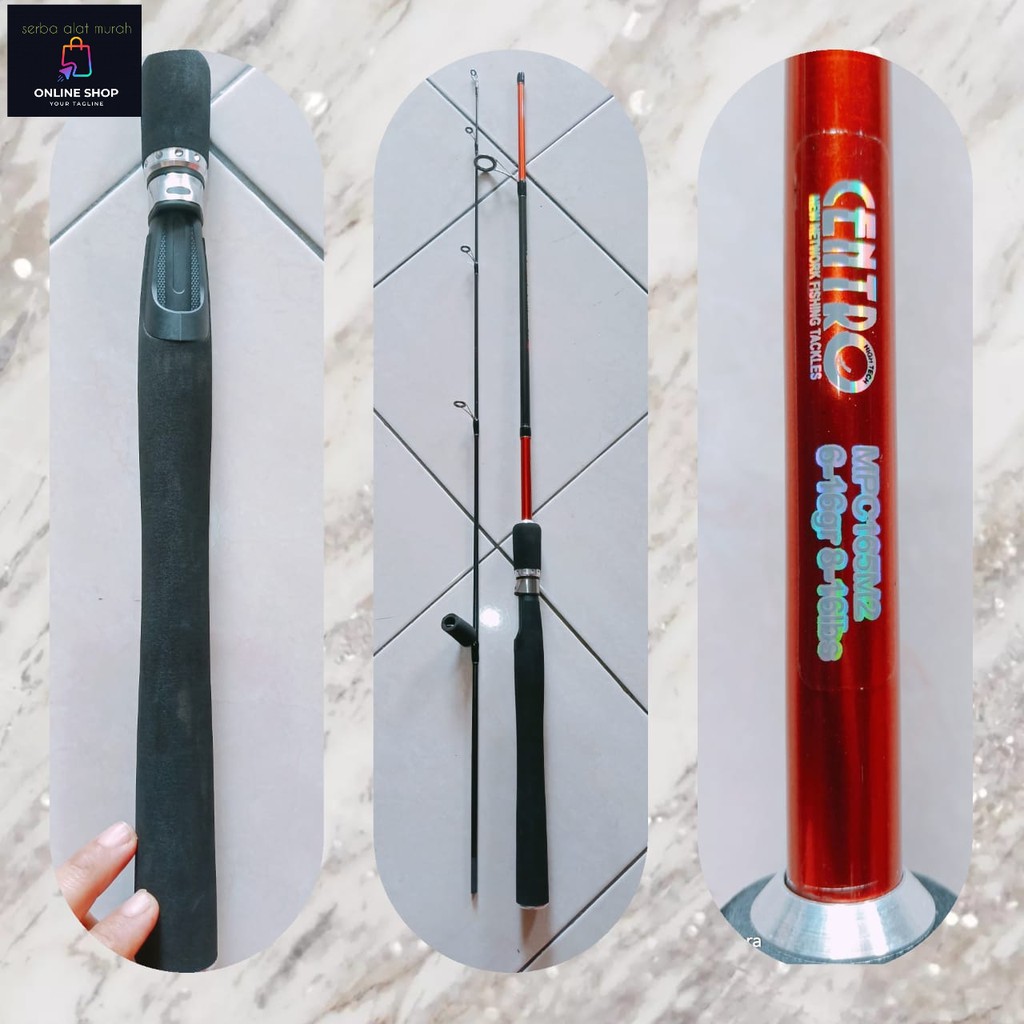 Jual Stik pancing centro parabolic 165cm 180 cm | Shopee Indonesia