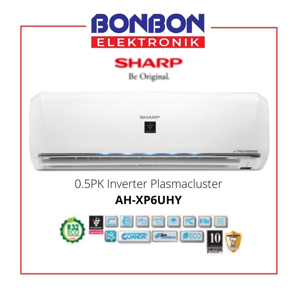 harga ac sharp ah xp6uhy