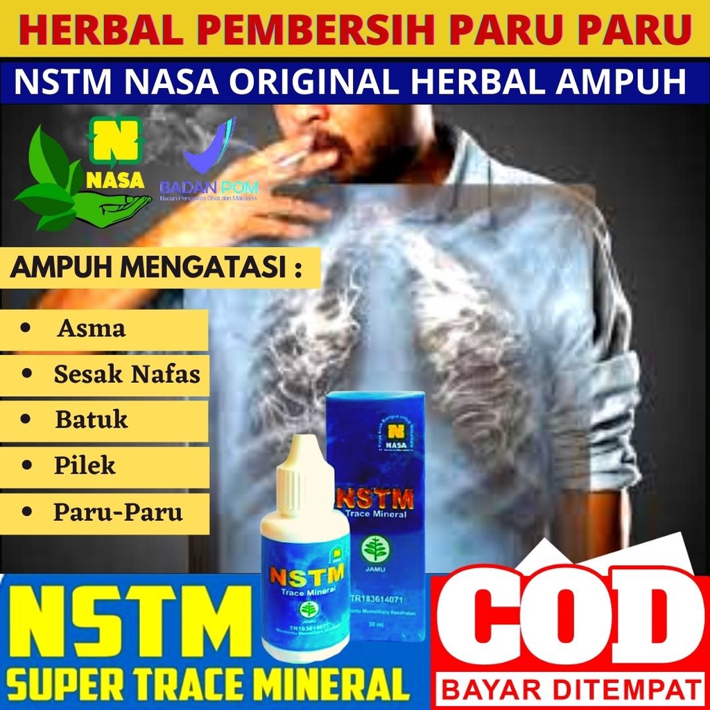 Jual Obat Herbal Paru Paru Basah Tbc Sesak Napas Batuk Membersihkan Paru Paru Perokok Nstm 3424