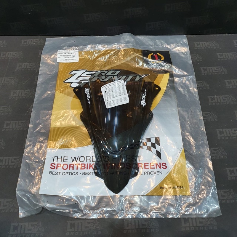 Jual Winshield Visor Zero Gravity Kawasaki ZX25R ZX 25 Original Smoke ...