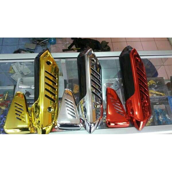 Jual Cover Knalpot Beat FI Tutup Knalpot Beat FI Pelindung Knalpot Beat ...