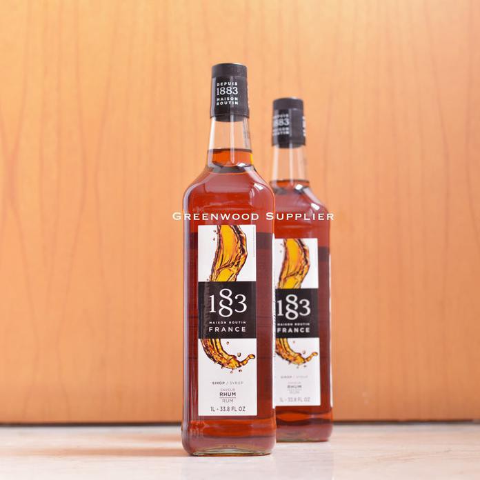 Jual SYRUP RHUM / SIRUP RUM 1 LITER - BRAND 1883 (PREMIUM) | Shopee ...