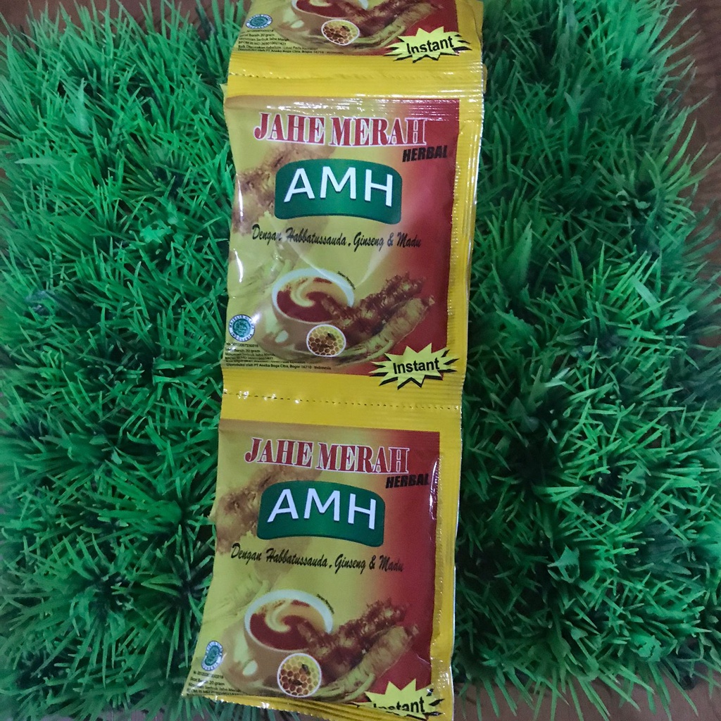 Jual 1 RENTENG 1 RENCENG JAHE MERAH AMH ISI 12 PCS | Shopee Indonesia