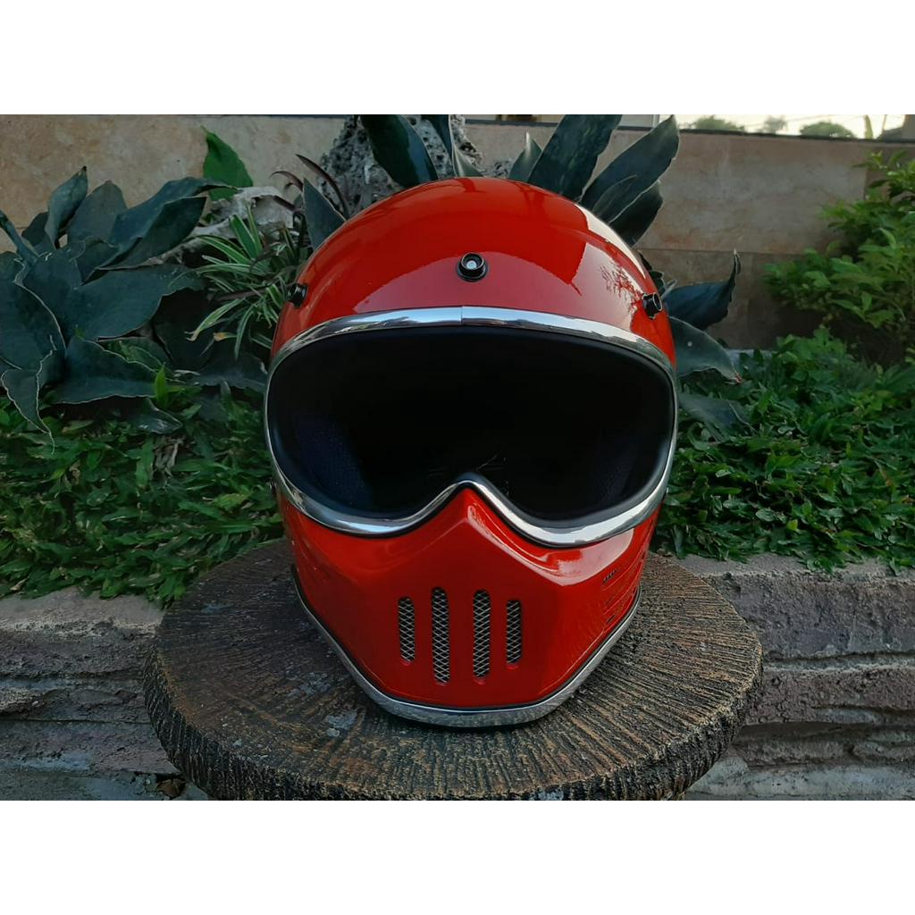 Helm custom simpson M30 Retro Classic Bobber