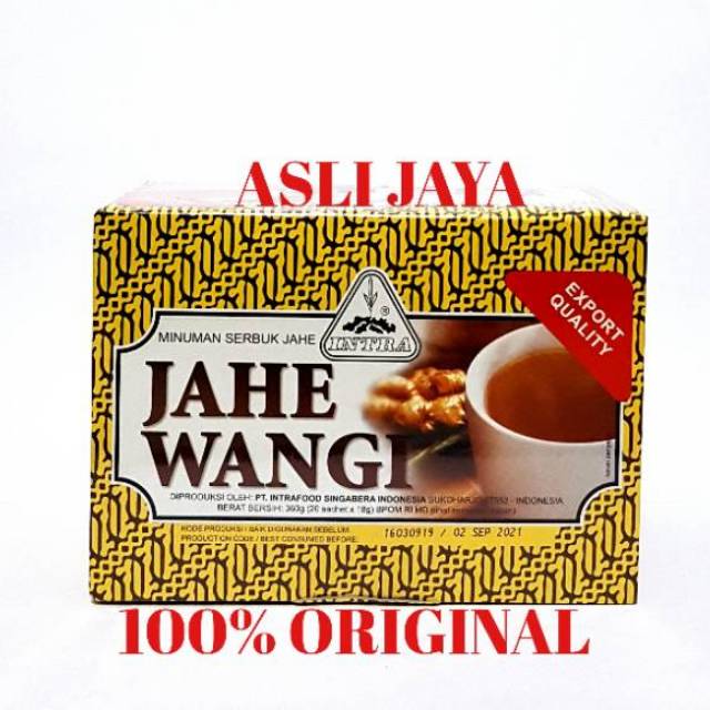 Jual Intra Jahe Wangi Minuman Serbuk Jahe Shopee Indonesia 2145