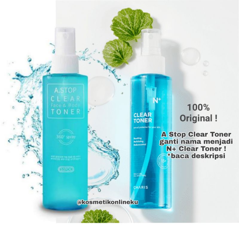 A stop deals clear toner