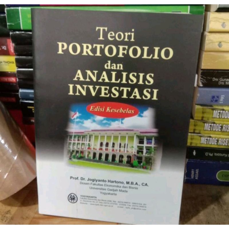 Jual BUKU TEORI PORTOFOLIO DAN ANALISIS INVESTASI EDISI 11 JOGIYANTO ...