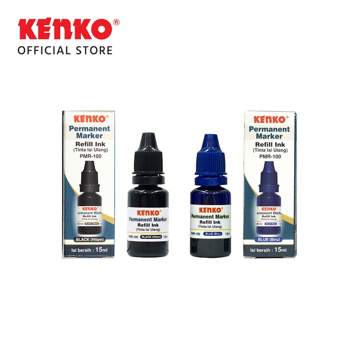 KENKO PERMANENT INK REFILL / Isi Spidol Tinta Permanen PMR-100