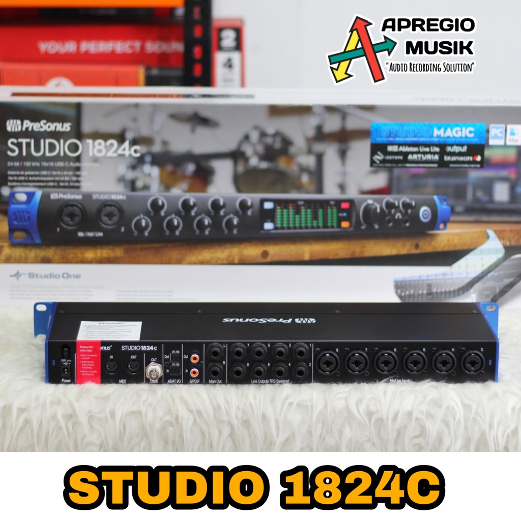 Jual PreSonus 1824C 1824 C Soundcard Recording | Shopee Indonesia