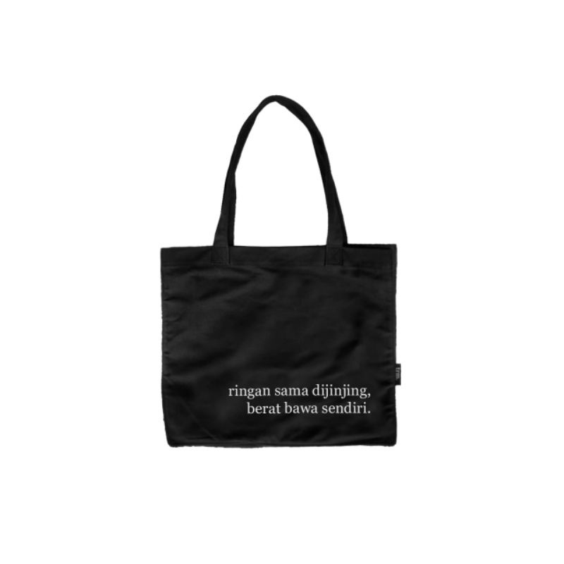 terasrumahmu Tote bag pt. 2 ringan sama dijinjing berat bawa sendiri