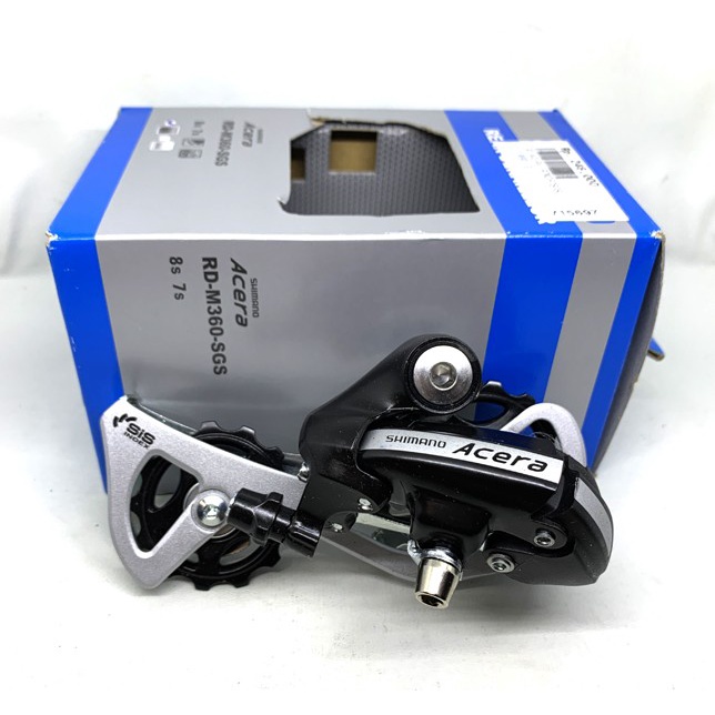 Dérailleur Arrière Shimano Acera RD-M360 SGS – 8 Vitesses, Longue Cage, Noir